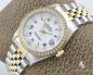 Preview: Rolex Datejust 31mm Medium Bicolor Diamanten Box & Papiere Ref. 68273 Damenuhr