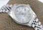 Preview: Rolex Datejust 26mm Stahl Automatik Diamanten Ref. 69174 Damenuhr Box & Papiere