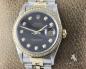 Preview: Rolex Datejust 36mm Bicolor Automatik Diamantenbesatz Ref. 16233 Box & Papiere