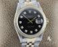 Preview: Rolex Datejust 36mm Bicolor Automatik Diamantenbesatz Ref. 16233 Box & Papiere