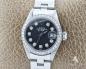 Preview: Rolex Lady Date 26mm Stahl Automatik Diamanten Ref. 6917 Box & Papiere