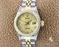 Preview: Rolex Lady-Datejust Bicolor 26mm Automatik Diamantenbesatz Damenuhr Ref. 69173 Box & Papiere