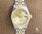Preview: Rolex Lady-Datejust Bicolor 26mm Automatik Diamantenbesatz Damenuhr Ref. 69173 Box & Papiere