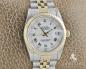 Preview: Rolex Datejust 31mm Medium Bicolor Diamanten Box & Papiere Ref. 68273 Damenuhr