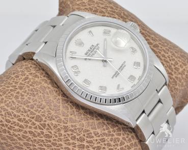 Preview: Rolex Datejust 36mm Stahl Automatik Saphirglas Ref. 16220