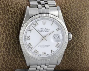 Preview: Rolex Datejust 36mm Stahl Automatik Saphirglas Ref. 16220
