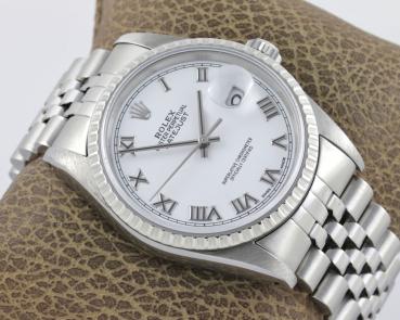 Preview: Rolex Datejust 36mm Stahl Automatik Saphirglas Ref. 16220