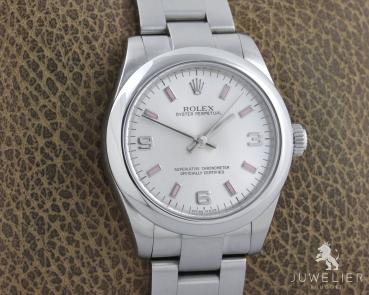 Preview: Rolex Oyster Perpetual 31mm Stahl Automatik Ref. 177200 FULLSET