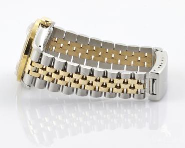 Rolex Datejust 31mm Medium Bicolor Diamanten Box & Papiere Ref. 68273 Damenuhr