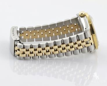 Rolex Datejust 31mm Medium Bicolor Diamanten Box & Papiere Ref. 68273 Damenuhr