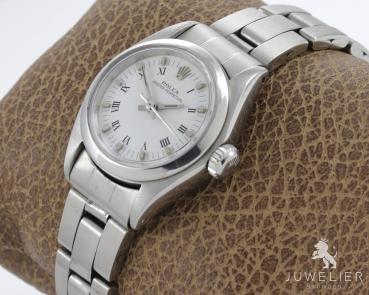 Preview: Rolex Oyster Perpetual Lady Stahl Automatik Damenuhr 6718