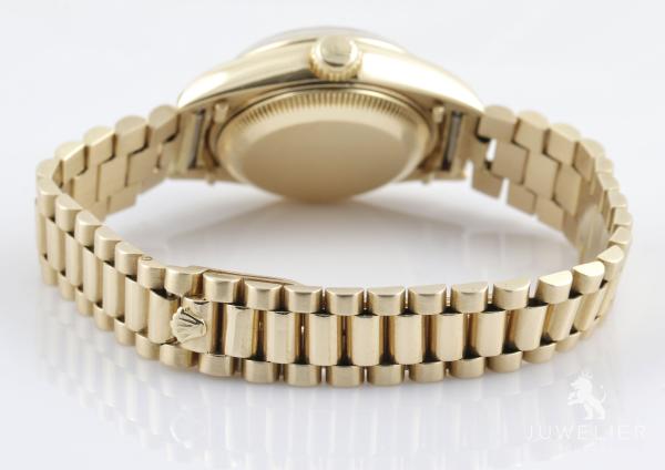 Rolex Lady-Datejust 26mm 750 Gold Automatik Damenuhr Ref. 69178