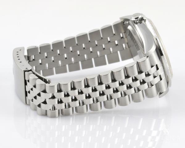 Rolex Datejust 36mm Stahl Automatik Diamantenbesatz Ref. 16234 Box & Papiere