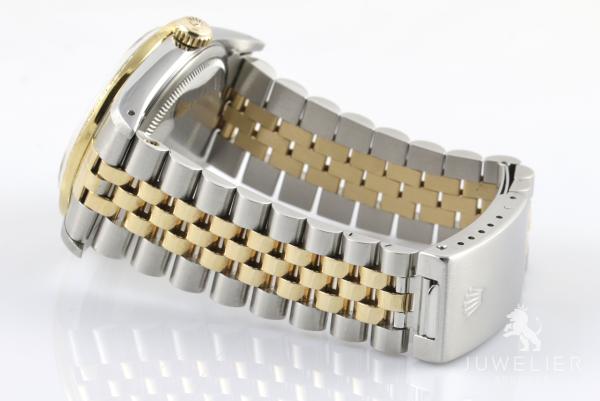 Rolex Datejust 36mm Bicolor Automatik Diamantenbesatz Ref. 16233 Box & Papiere