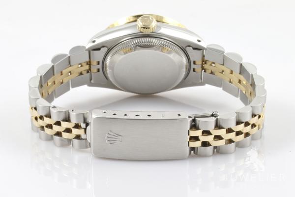 Rolex Lady-Datejust Bicolor 26mm Automatik Diamantenbesatz Ref. 69173 Box & Papiere Damenuhr