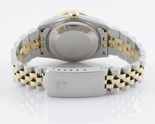 Rolex Datejust 31mm Medium Bicolor Diamanten Box & Papiere Ref. 68273