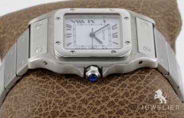 Cartier Santos Carrée 29mm Stahl Automatik