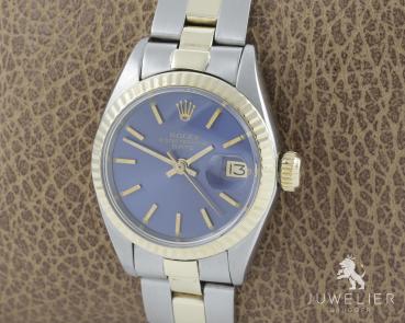 Rolex Lady Date 26mm Stahl / Gold Automatik Ref. 6917 Damenuhr