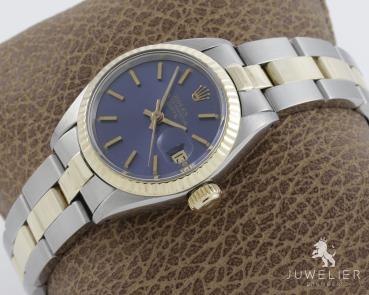 Preview: Rolex Lady Date 26mm Stahl / Gold Automatik Ref. 6917 Damenuhr