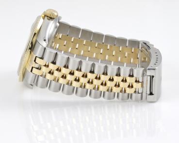 Rolex Datejust 36mm Bicolor Automatik Diamantenbesatz Ref. 16013 Box & Papiere