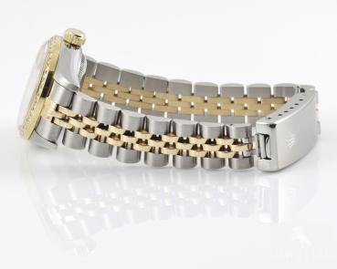 Rolex Lady-Datejust Bicolor 26mm Automatik Diamantenbesatz Damenuhr Ref. 69173 Box & Papiere
