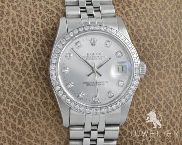 Rolex Datejust 31mm Medium Diamanten Ref. 68274 Damenuhr Box & Papiere