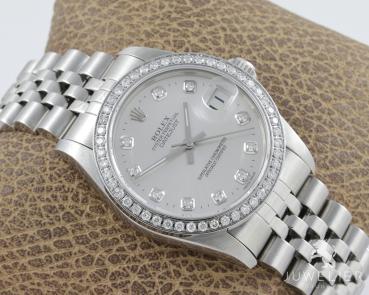 Rolex Datejust 31mm Medium Diamanten Ref. 68274 Damenuhr Box & Papiere