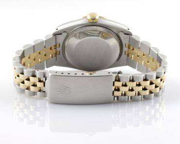 Rolex Datejust 31mm Medium Bicolor Diamanten Box & Papiere Ref. 68273 Damenuhr