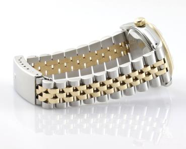 Rolex Datejust 31mm Medium Bicolor Diamanten Box & Papiere Ref. 68273 Damenuhr