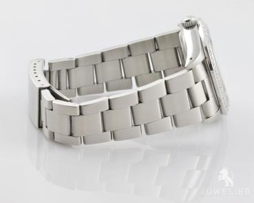 Rolex Air-King 34mm Stahl Automatik Diamanten Ref. 14000