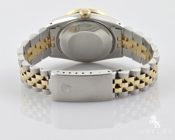 Rolex Datejust 31mm Medium Bicolor Diamanten Box & Papiere Ref. 68273 Damenuhr