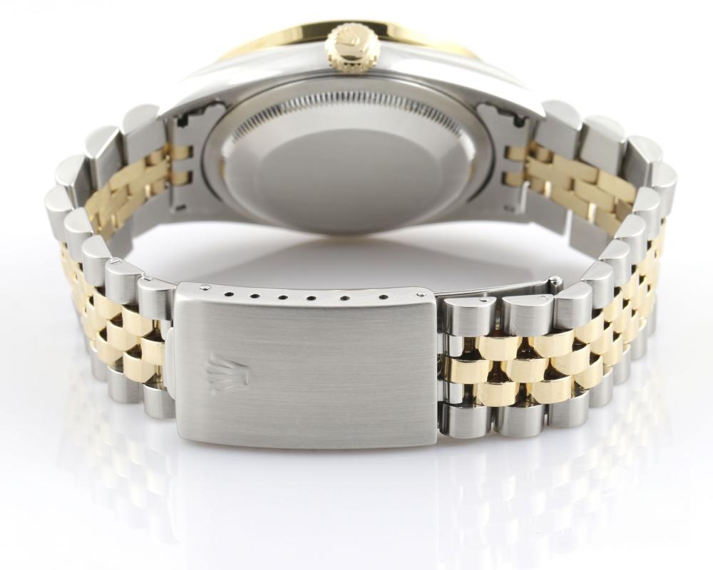 Rolex Datejust 36mm Bicolor Automatik Diamantenbesatz Ref. 16233 Box & Papiere