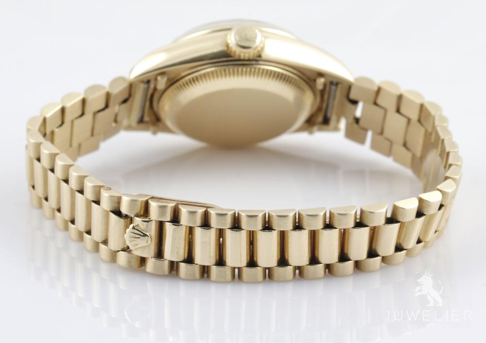 Rolex Lady-Datejust 26mm 750 Gold Automatik Damenuhr Ref. 69178