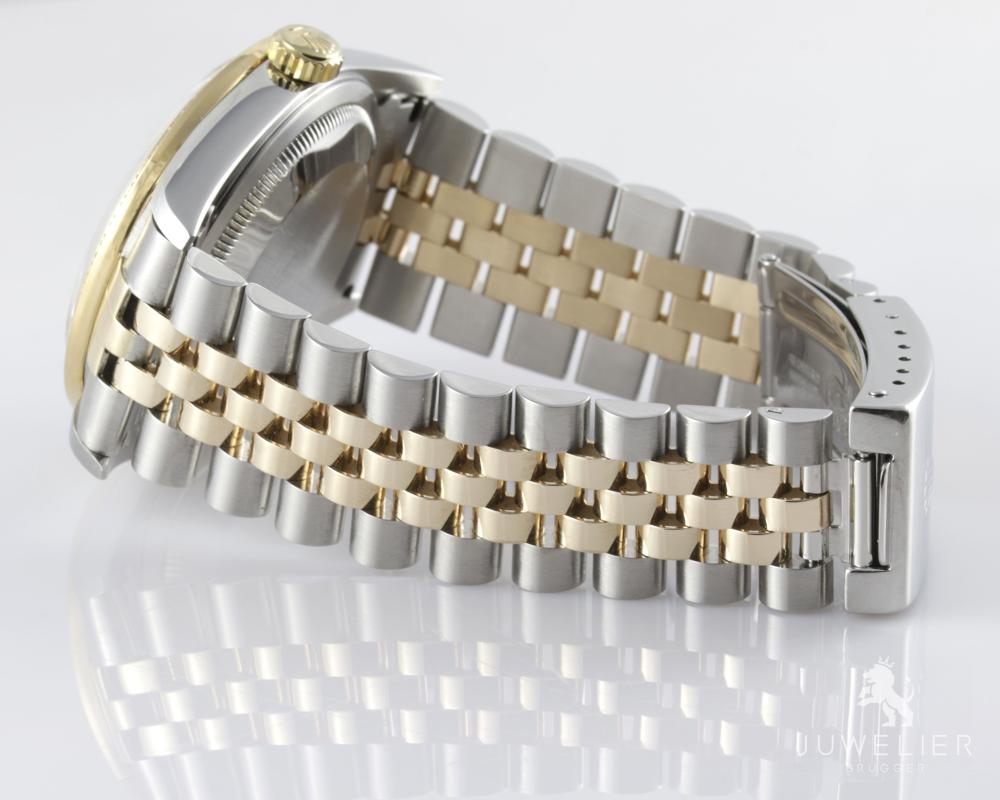 Rolex Datejust 36mm Bicolor Automatik Diamantenbesatz Ref. 16233 Box & Papiere