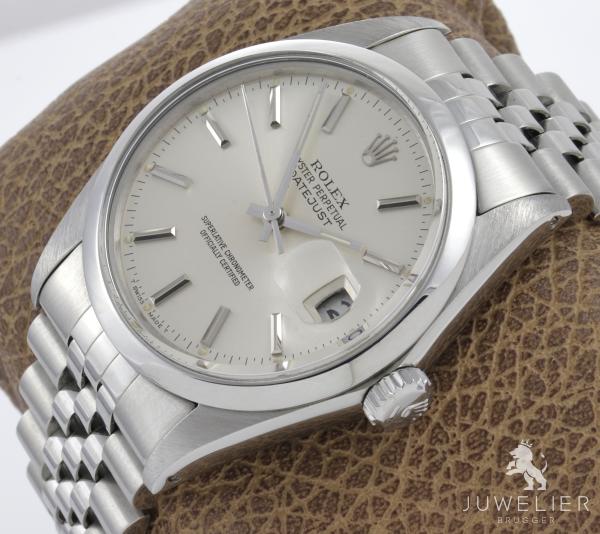 Rolex Datejust 36mm Stahl Automatik Herrenuhr Ref. 16000