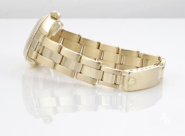 Rolex Lady-Datejust 26mm 750 Gold Automatik Damenuhr Ref. 69178