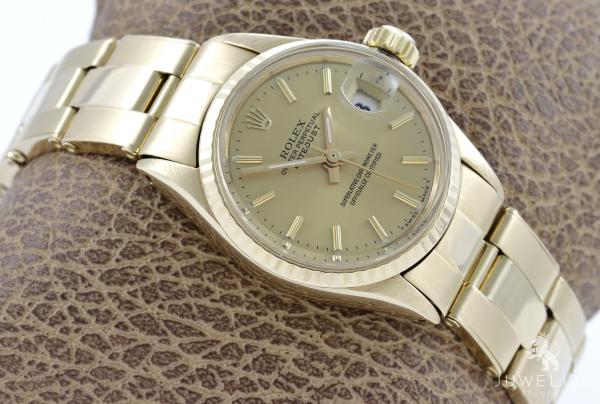 Rolex Lady Datejust Gold Automatik Ref. 6517 Damenuhr