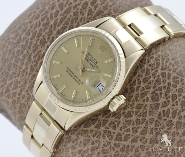 Rolex Lady Datejust Gold Automatik Ref. 6517 Damenuhr
