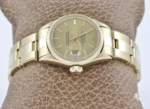 Rolex Lady Datejust Gold Automatik Ref. 6517 Damenuhr