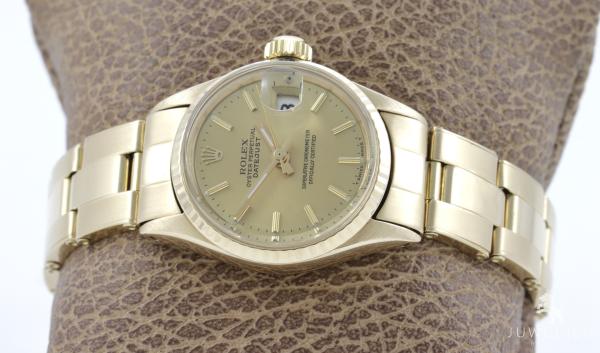 Rolex Lady Datejust Gold Automatik Ref. 6517 Damenuhr