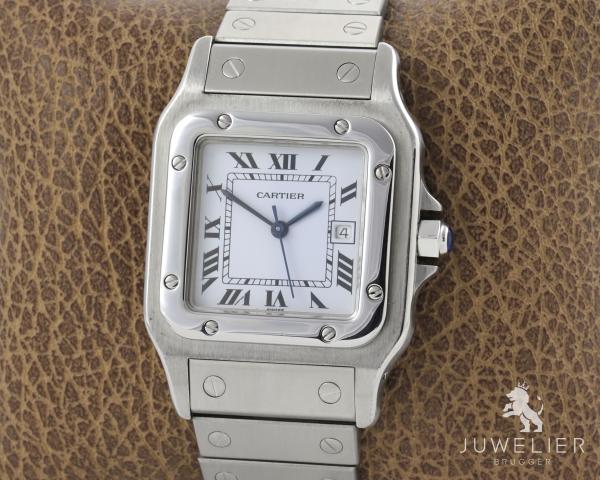 Cartier Santos Carrée 29mm Stahl Automatik