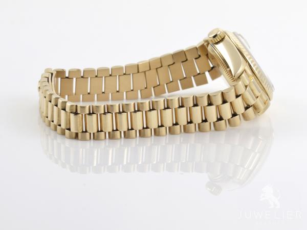 Rolex Lady-Datejust 26mm 750 Gold Automatik Damenuhr Ref. 69178