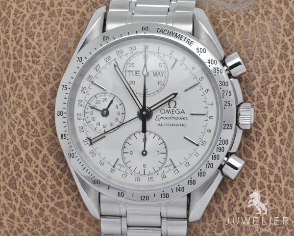 Omega Speedmaster Day Date Automatik Stahl Triple Date 3521.30