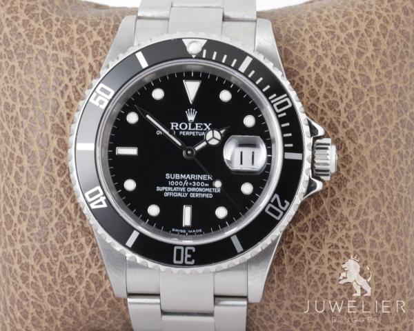 Rolex Submariner 40mm Stahl Automatik Herrenuhr Ref. 16610T