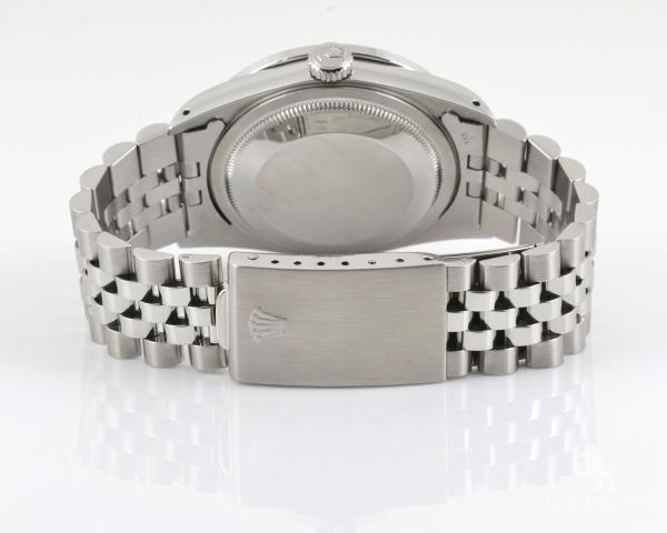 Rolex Datejust 36mm Stahl Automatik Diamantenbesatz Ref. 16234 Box & Papiere