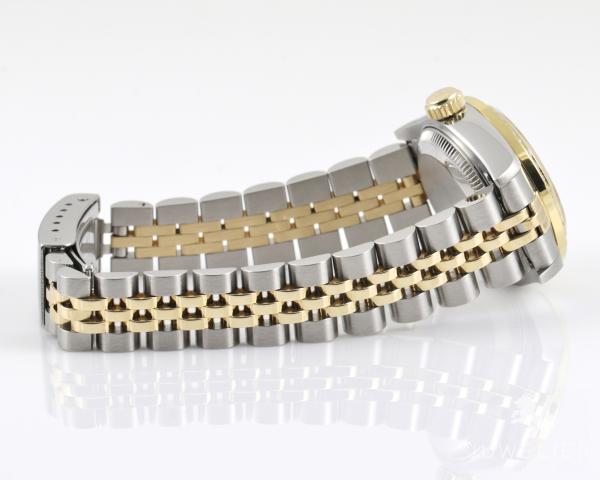 Rolex Lady-Datejust Bicolor 26mm Automatik Diamantenbesatz Damenuhr Ref. 69173 Box & Papiere