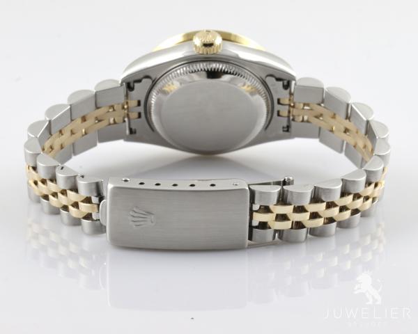 Rolex Lady Datejust 26mm Bicolor Automatik Diamanten Damenuhr Box&Papiere Ref. 69173