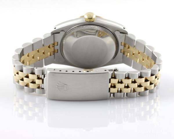 Rolex Datejust 31mm Medium Bicolor Diamanten Box & Papiere Ref. 68273 Damenuhr