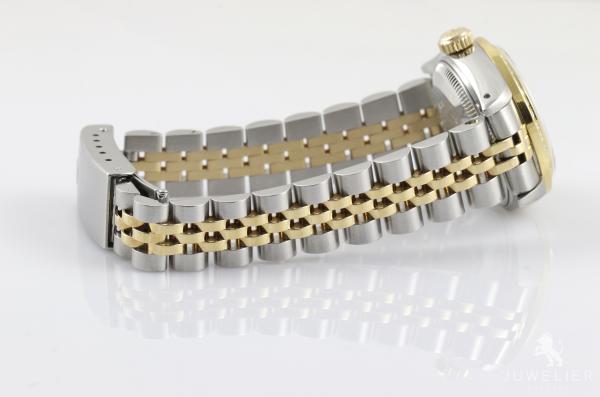 Rolex Lady-Datejust Bicolor 26mm Automatik Diamantenbesatz Damenuhr Ref. 69173 Box & Papiere