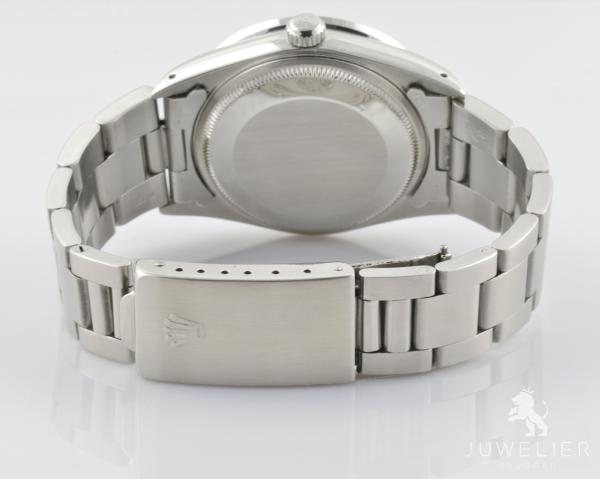 Rolex Air-King 34mm Stahl Automatik Diamanten Ref. 14000